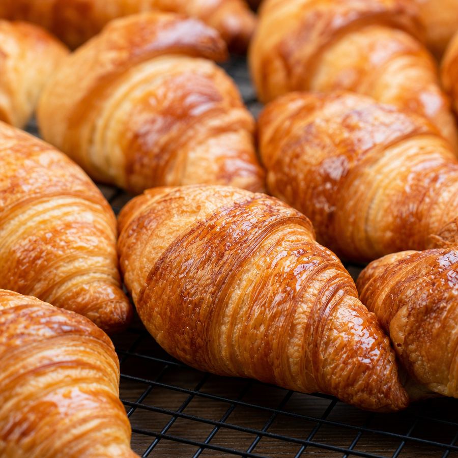 Butter croissants